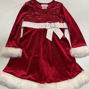 Velvet Bonnie Jean Christmas Dress
